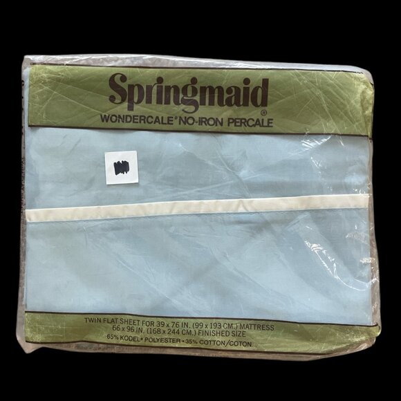 Vtg Springmaid Wondercale Percal Twin Flat Sheets Lillium & Colorworks Patterns - Picture 3 of 12